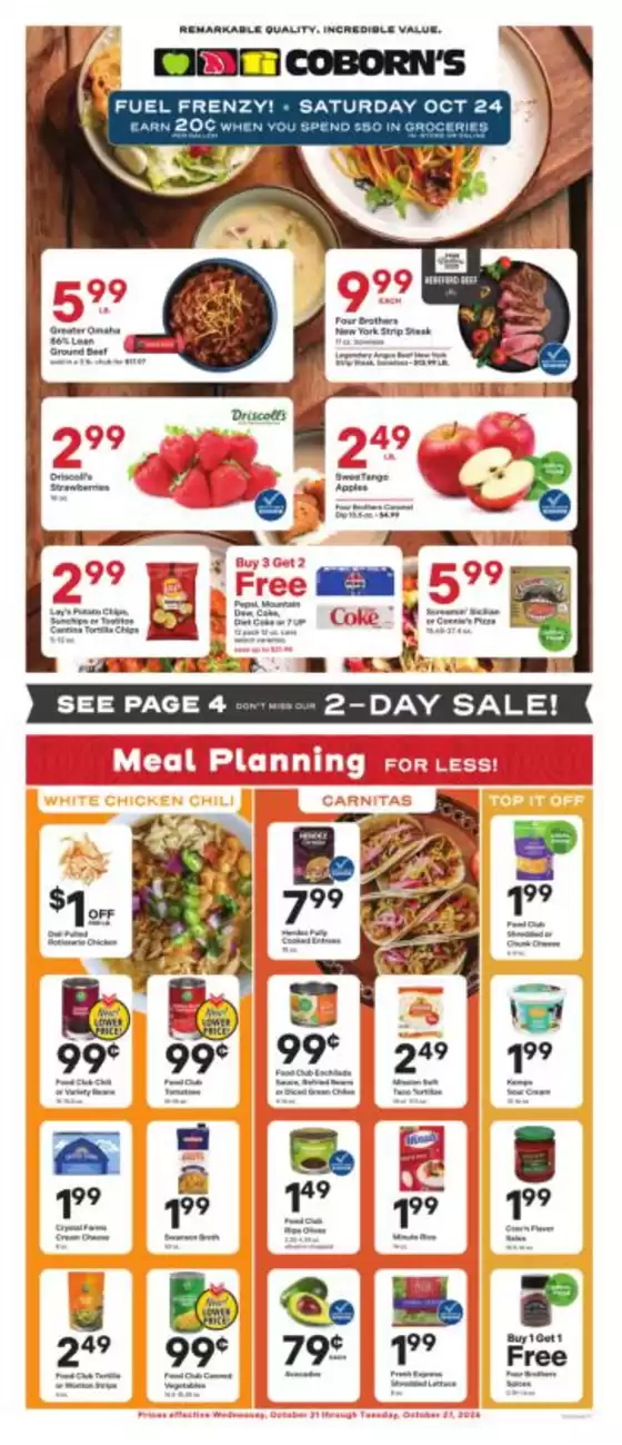 Coborn's catalogue in Coon Rapids MN | Coborns weekly ad | 2026-10-21T00:00:00.000Z - 2026-10-27T00:00:00.000Z