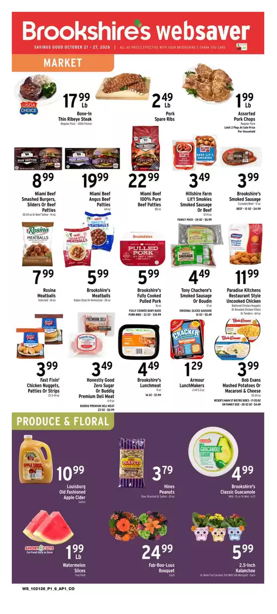 Brookshire's catalogue in Celeste TX | Websaver | 2026-10-21T00:00:00.000Z - 2026-10-27T00:00:00.000Z