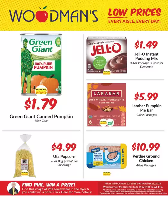 Woodman's catalogue in Brookfield WI | Current deals and offers | 2026-10-22T00:00:00.000Z - 2026-10-28T00:00:00.000Z