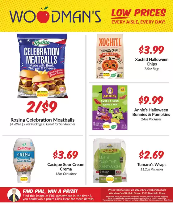 Woodman's catalogue in Skokie IL | Our best deals for you | 2026-10-22T00:00:00.000Z - 2026-10-28T00:00:00.000Z