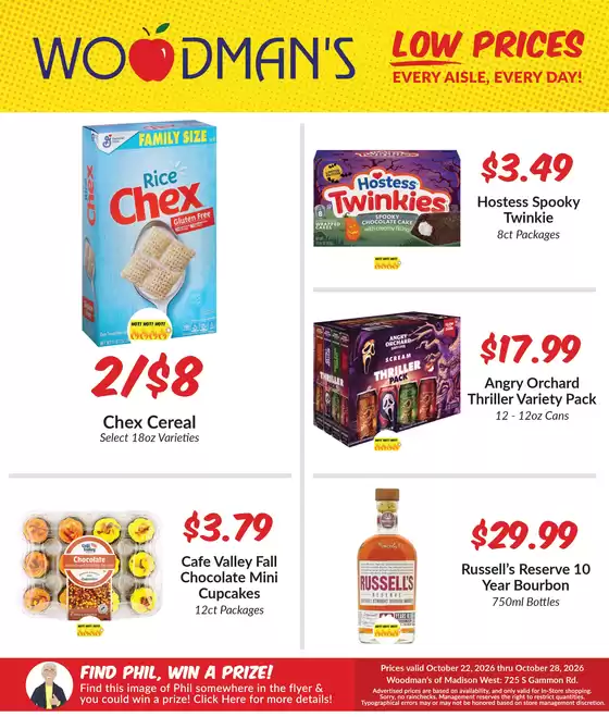 Woodman's catalogue | New offers to discover | 2026-10-22T00:00:00.000Z - 2026-10-28T00:00:00.000Z