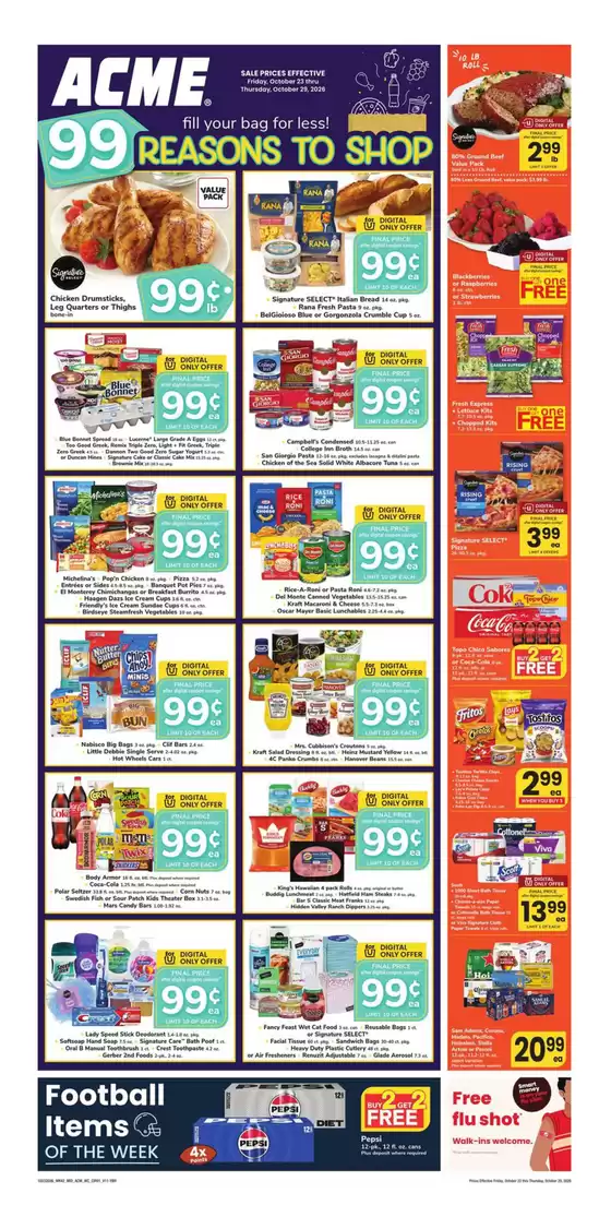 ACME catalogue in Clarkstown NY | Weekly Ad | 2026-10-23T00:00:00.000Z - 2026-10-29T00:00:00.000Z