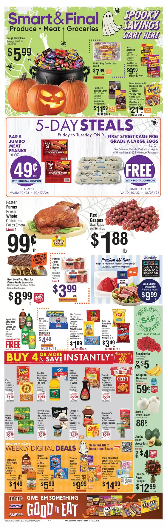 Smart & Final catalogue in Long Beach CA | Top offers for smart savers | 2026-10-23T00:00:00.000Z - 2026-10-27T00:00:00.000Z