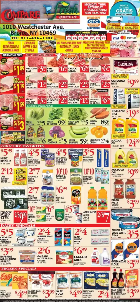 Compare Foods catalogue | Great offer for bargain hunters | 2026-10-23T00:00:00.000Z - 2026-10-29T00:00:00.000Z