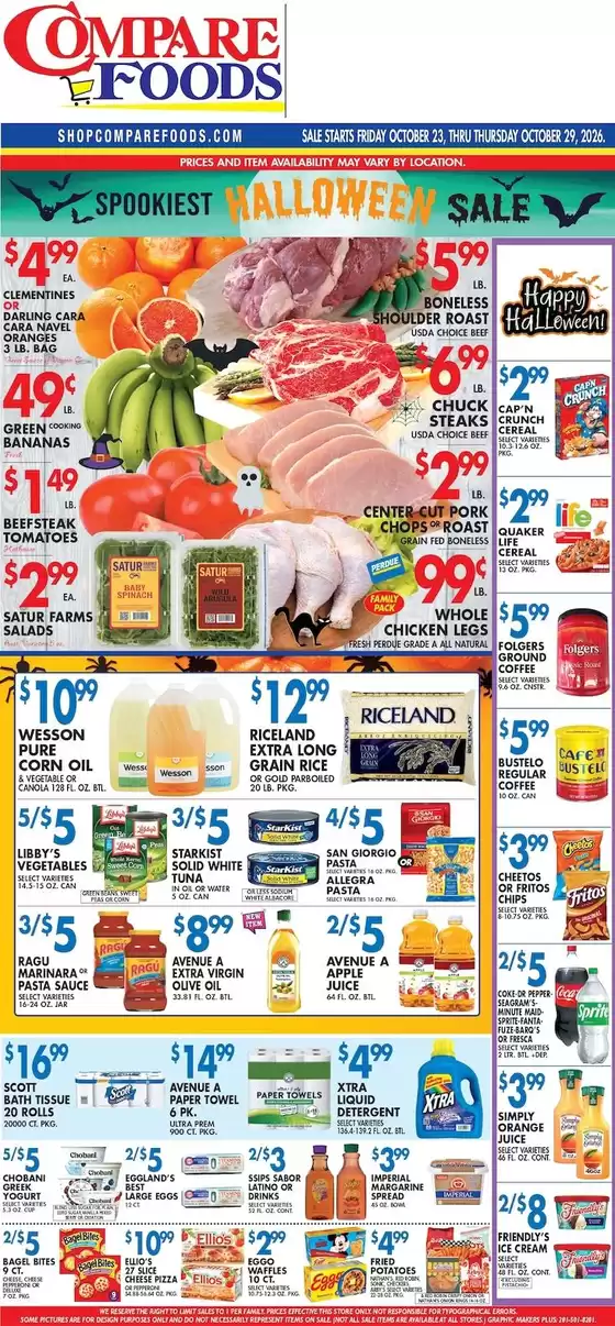 Compare Foods catalogue | Compare Foods weekly ad | 2026-10-23T00:00:00.000Z - 2026-10-29T00:00:00.000Z