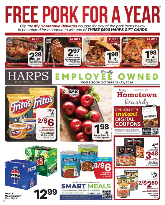 Harp's Market catalogue | Top deals for all customers | 2026-10-21T00:00:00.000Z - 2026-10-27T00:00:00.000Z
