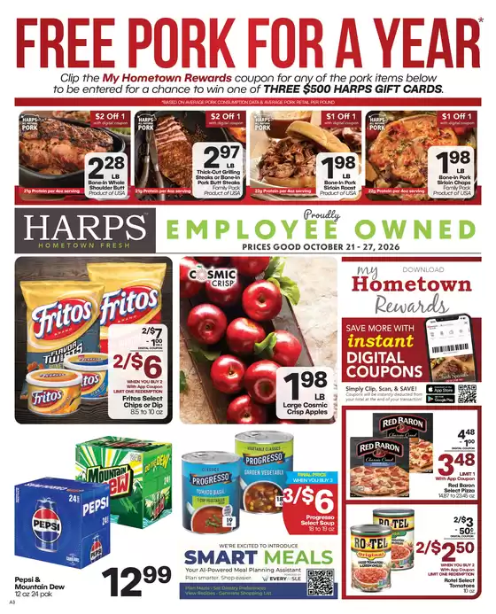 Harp's Market catalogue | Discover attractive offers | 2026-10-21T00:00:00.000Z - 2026-10-27T00:00:00.000Z