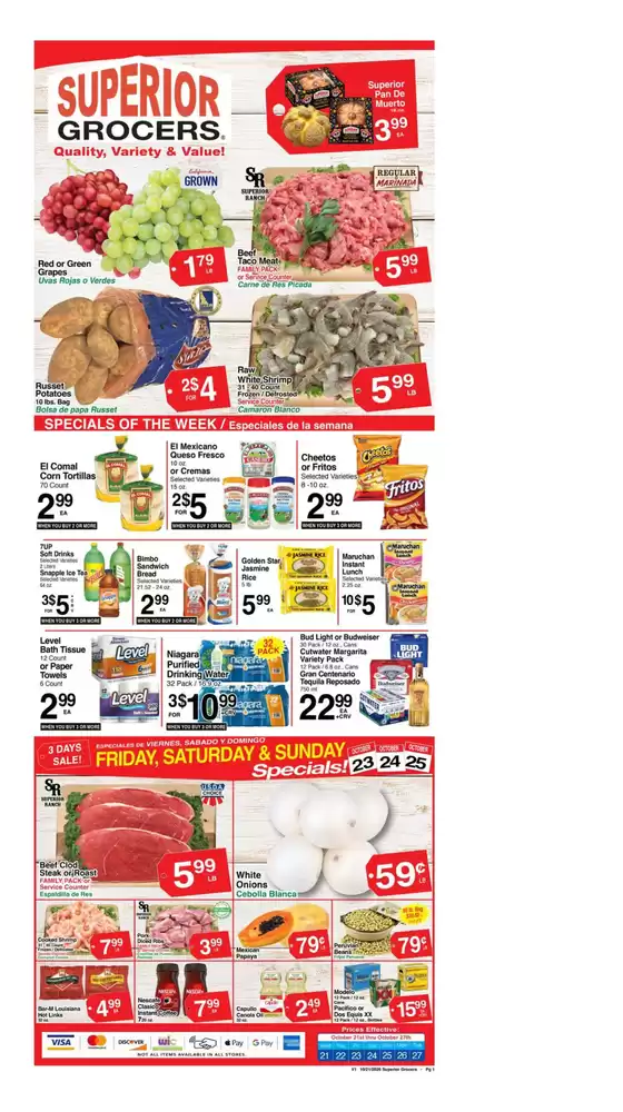 Superior Grocers catalogue in La Crescenta CA | Weekly Specials | 2026-10-21T00:00:00.000Z - 2026-10-27T00:00:00.000Z