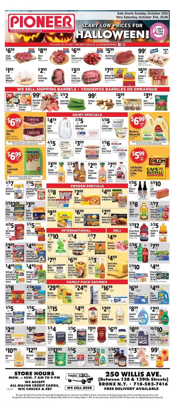 Pioneer Supermarkets catalogue | Offers for bargain hunters | 2026-10-25T00:00:00.000Z - 2026-10-31T00:00:00.000Z