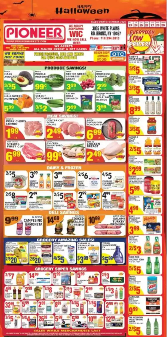 Pioneer Supermarkets catalogue in Pelham NY | Exclusive bargains | 2026-10-23T00:00:00.000Z - 2026-10-29T00:00:00.000Z
