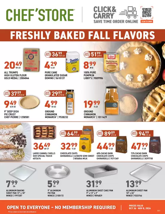 Chef'Store catalogue in Yorktown VA | Top offers for smart savers | 2026-10-26T00:00:00.000Z - 2026-11-08T00:00:00.000Z