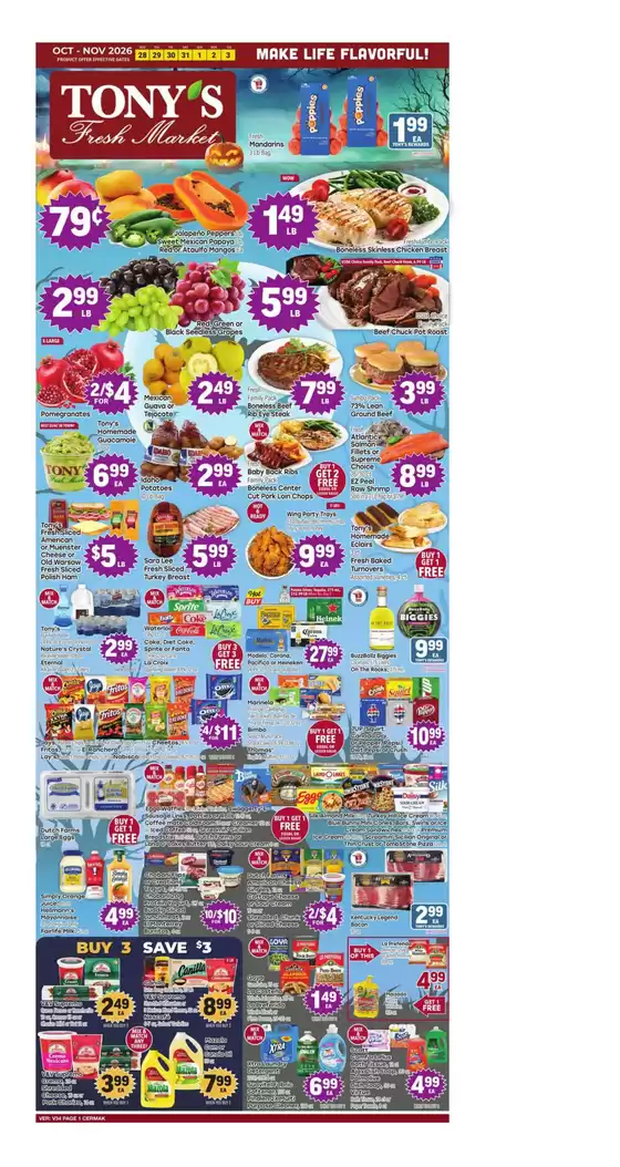 Tony's Fresh Market catalogue in Maywood IL | Weekly Ad | 2026-10-28T00:00:00.000Z - 2026-11-03T00:00:00.000Z