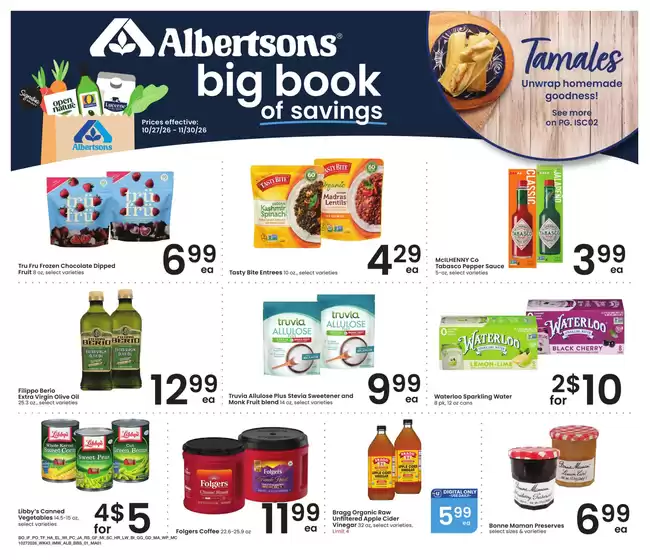 Albertsons catalogue | Albertsons - Intermountain - BBS | 2026-10-27T00:00:00.000Z - 2026-11-30T00:00:00.000Z