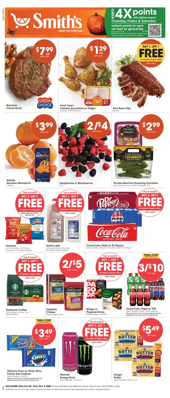 Smith's catalogue | Weekly Ad | 2026-10-28T00:00:00.000Z - 2026-11-03T00:00:00.000Z