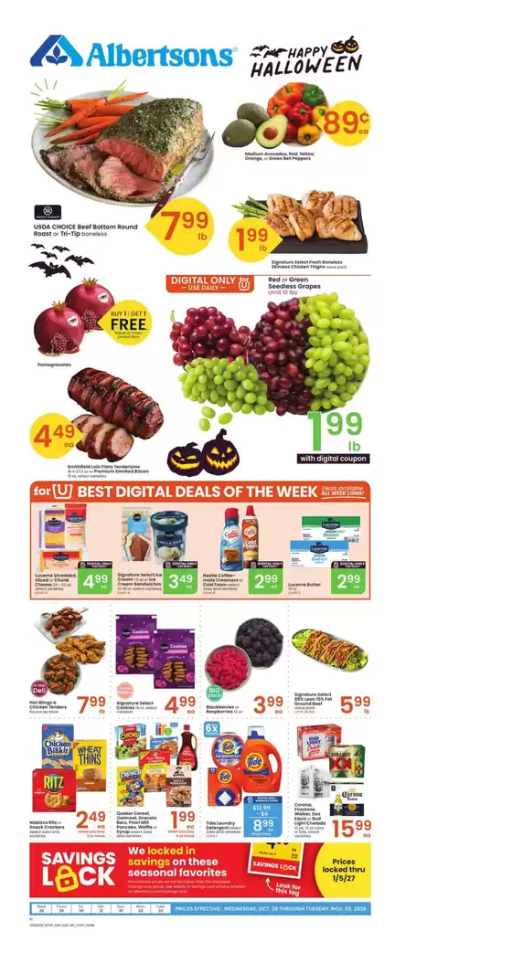 Albertsons catalogue | Our best deals for you | 2026-10-28T00:00:00.000Z - 2026-11-03T00:00:00.000Z