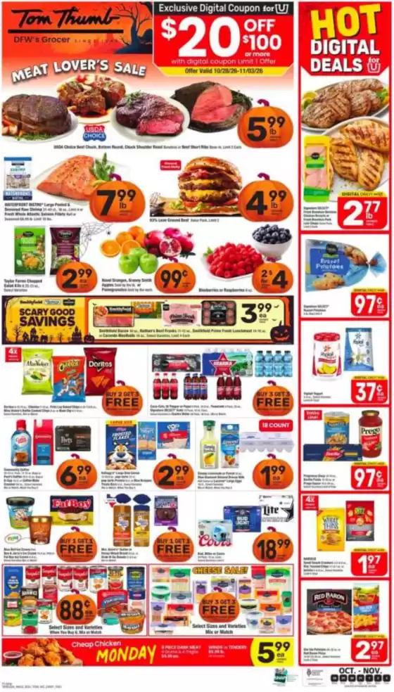 Tom Thumb catalogue | Top offers for smart savers | 2026-10-28T00:00:00.000Z - 2026-11-03T00:00:00.000Z