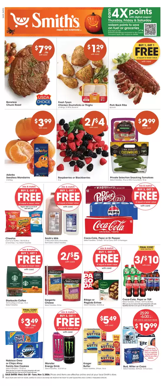 Smith's catalogue | Discover attractive offers | 2026-10-28T00:00:00.000Z - 2026-11-03T00:00:00.000Z
