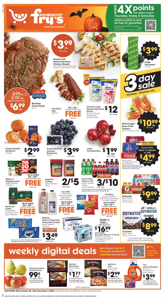 Fry's catalogue | Our best offers for you | 2026-10-28T00:00:00.000Z - 2026-11-03T00:00:00.000Z