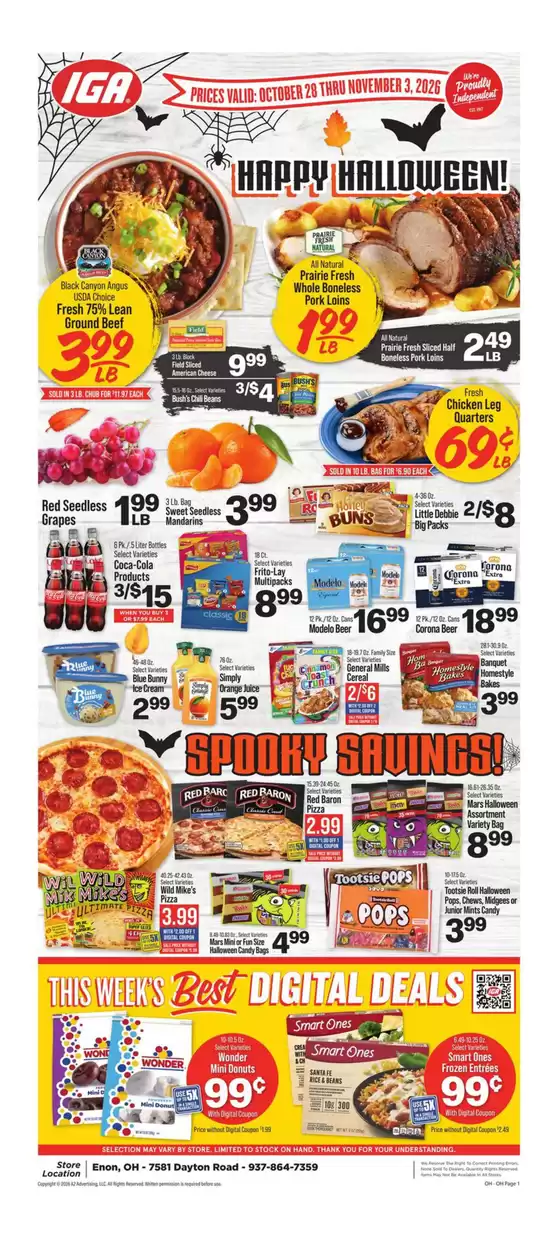 IGA catalogue | Discounts and promotions | 2026-10-28T00:00:00.000Z - 2026-11-03T00:00:00.000Z