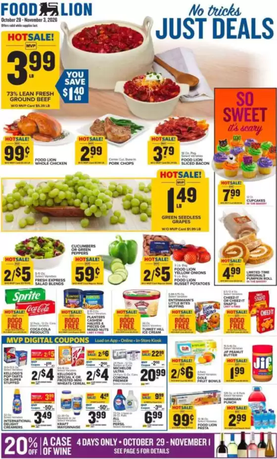 Food Lion catalogue in Penns Grove NJ | Exclusive bargains | 2026-10-28T00:00:00.000Z - 2026-11-03T00:00:00.000Z