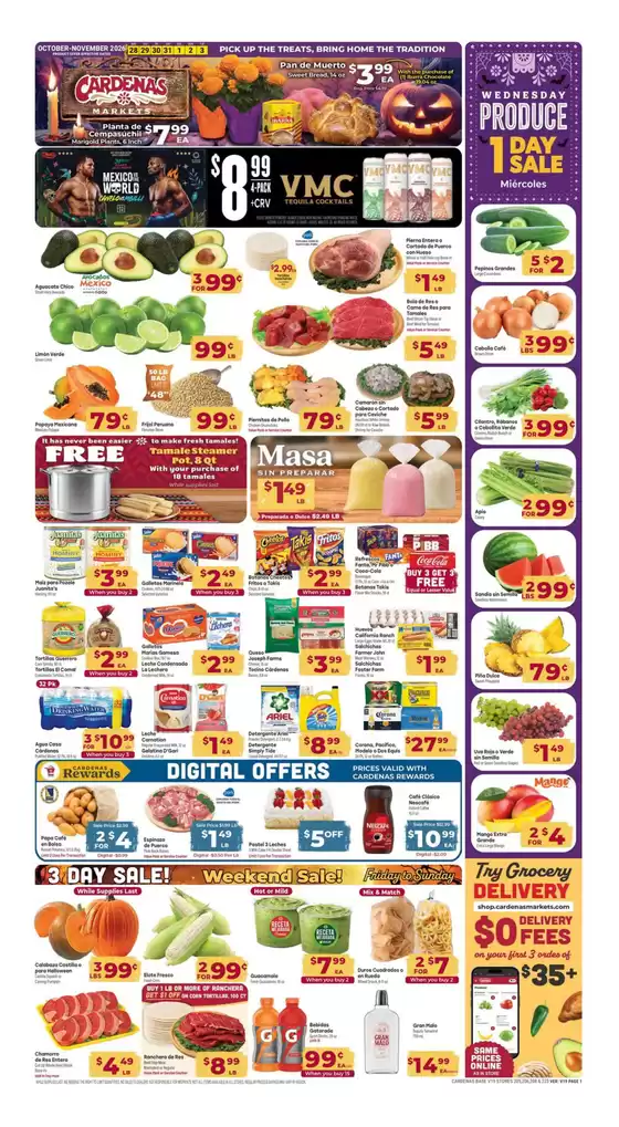 Cardenas catalogue | Our best deals for you | 2026-10-28T00:00:00.000Z - 2026-11-03T00:00:00.000Z