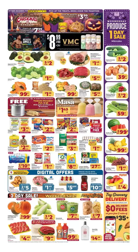 Cardenas catalogue | Exclusive deals and bargains | 2026-10-28T00:00:00.000Z - 2026-11-03T00:00:00.000Z