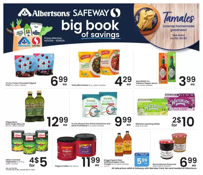 Safeway catalogue | Safeway - Intermountain - BBS | 2026-10-27T00:00:00.000Z - 2026-11-30T00:00:00.000Z