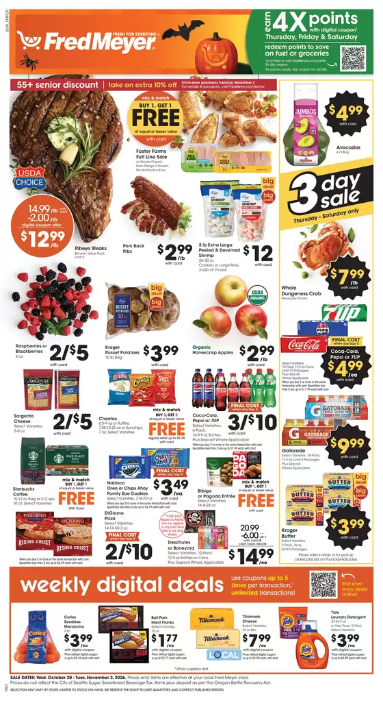 Fred Meyer catalogue | Weekly Ad | 2026-10-28T00:00:00.000Z - 2026-11-03T00:00:00.000Z