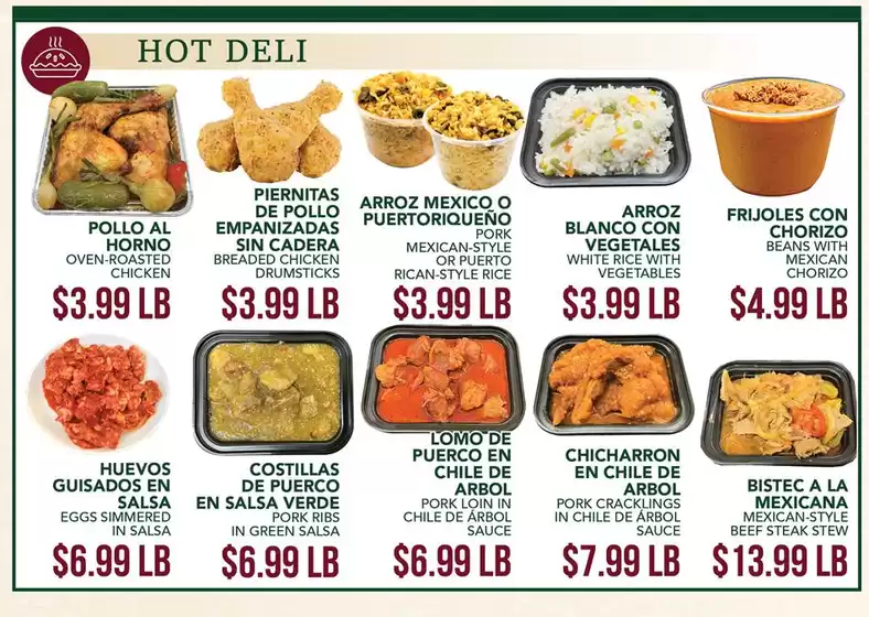 Carnicerias Jimenez catalogue in Norridge IL | Top deals and discounts | 2026-10-28T00:00:00.000Z - 2026-11-11T00:00:00.000Z