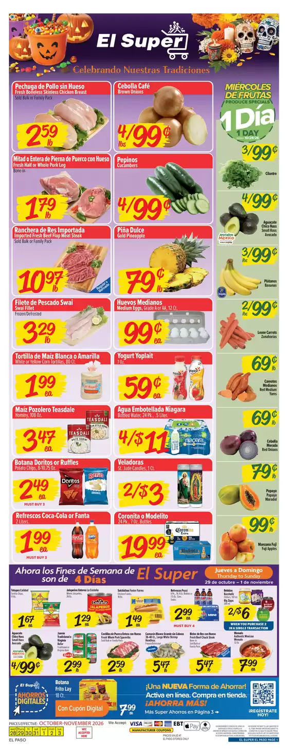 El Super catalogue | Current deals and offers | 2026-10-28T00:00:00.000Z - 2026-11-03T00:00:00.000Z