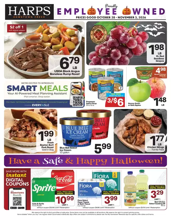 Harp's Market catalogue | Top deals and discounts | 2026-10-28T00:00:00.000Z - 2026-11-03T00:00:00.000Z