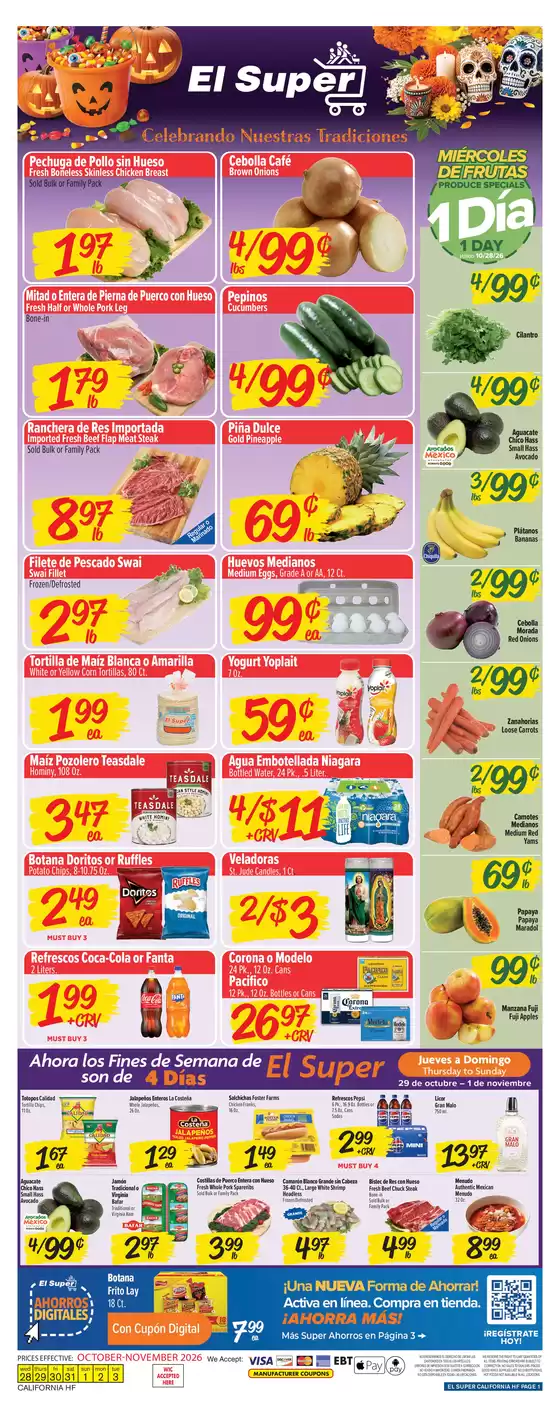 El Super catalogue | New offers to discover | 2026-10-28T00:00:00.000Z - 2026-11-03T00:00:00.000Z