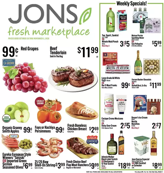 Jons International catalogue | Exclusive deals and bargains | 2026-10-28T00:00:00.000Z - 2026-11-03T00:00:00.000Z