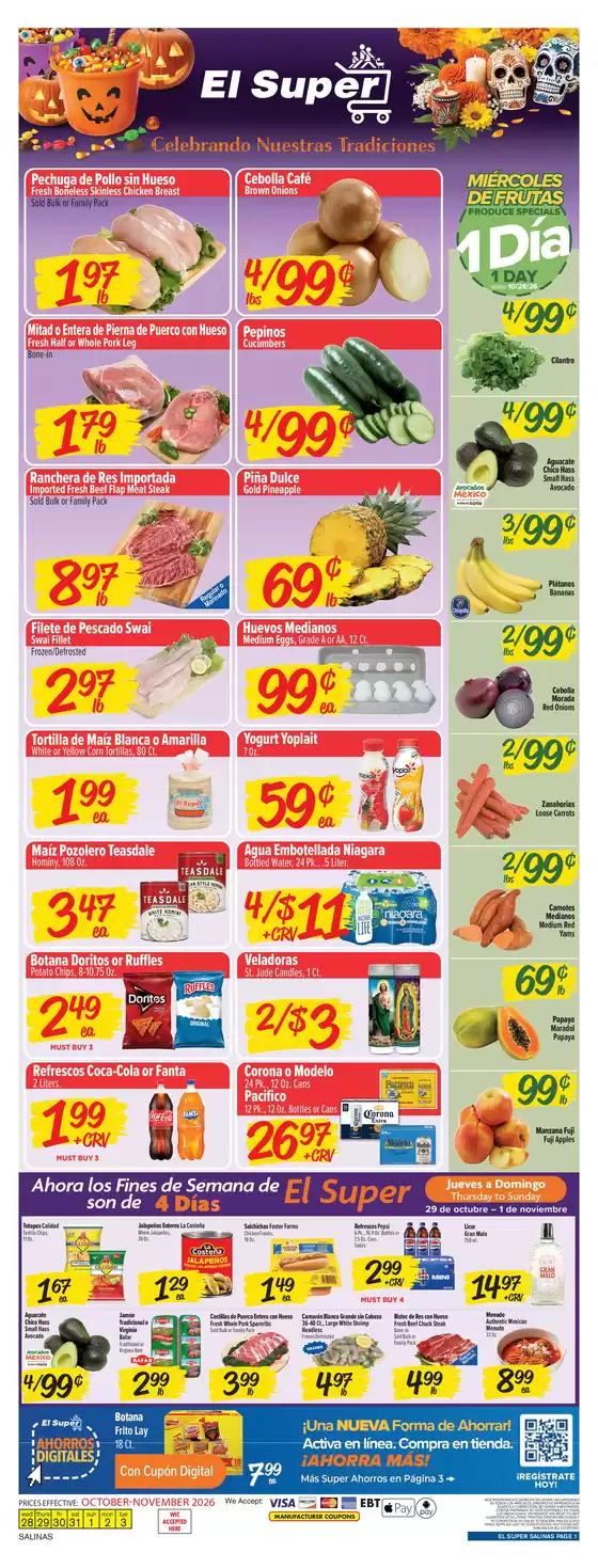 El Super catalogue | Save now with our deals | 2026-10-28T00:00:00.000Z - 2026-11-03T00:00:00.000Z