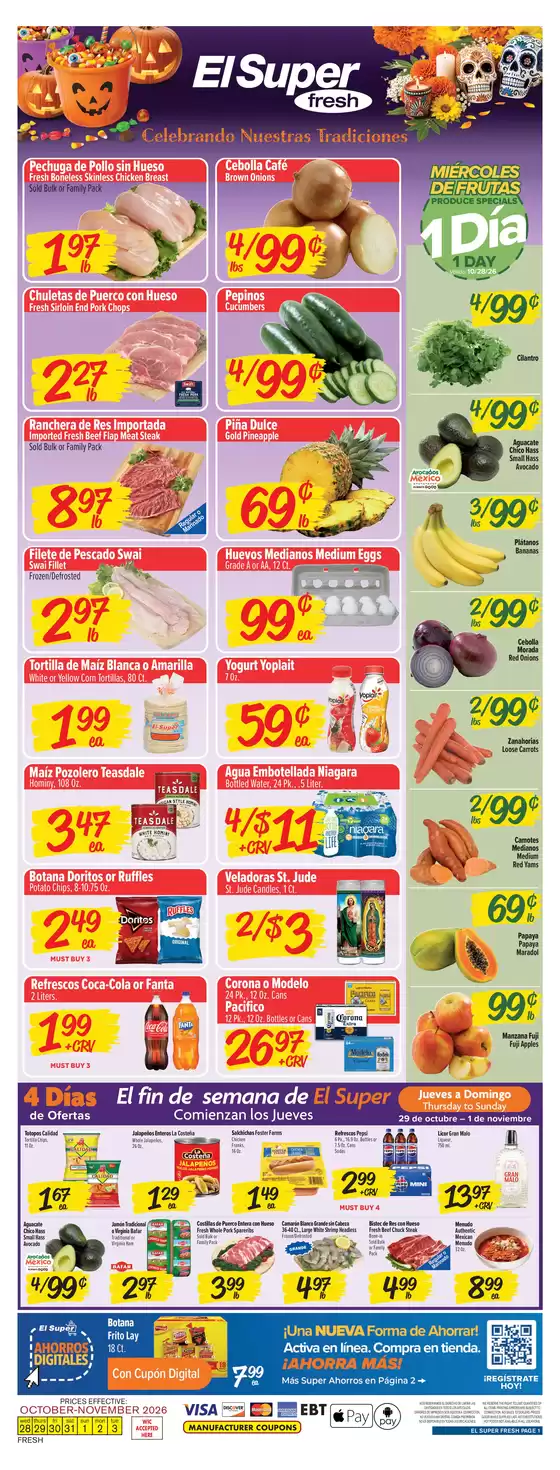 El Super catalogue | Top deals and discounts | 2026-10-28T00:00:00.000Z - 2026-11-03T00:00:00.000Z