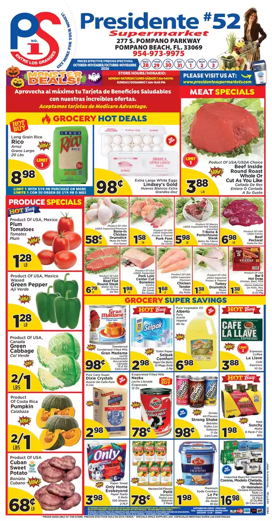Presidente catalogue in Windermere FL | Great discounts on selected products | 2026-10-28T00:00:00.000Z - 2026-11-03T00:00:00.000Z