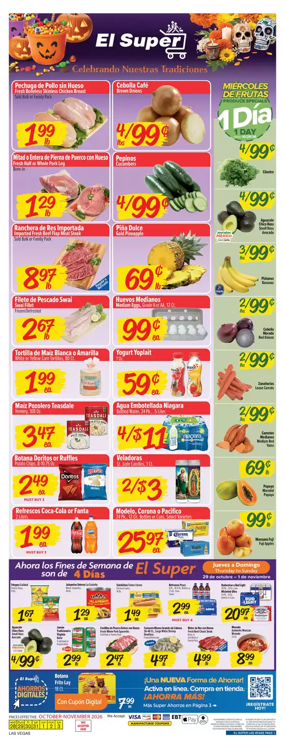 El Super catalogue | Great offer for bargain hunters | 2026-10-28T00:00:00.000Z - 2026-11-03T00:00:00.000Z