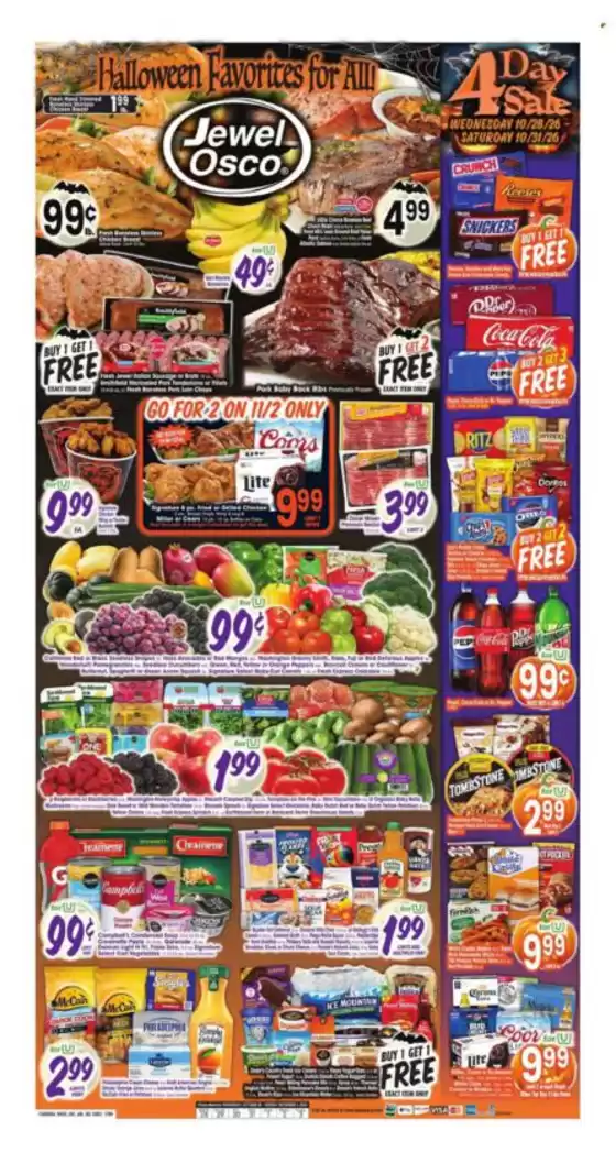 Jewel-Osco catalogue in Manteno IL | Jewel-Osco Weekly ad | 2026-10-28T00:00:00.000Z - 2026-11-03T00:00:00.000Z