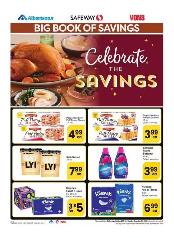 Safeway catalogue | Safeway - Southwest - BBS | 2026-10-28T00:00:00.000Z - 2026-12-01T00:00:00.000Z