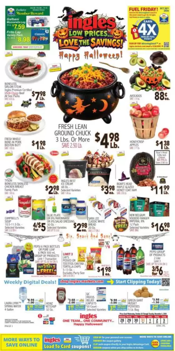 Ingles Markets catalogue in King NC | Special offers for you | 2026-10-28T00:00:00.000Z - 2026-11-03T00:00:00.000Z