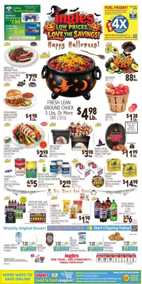 Ingles Markets catalogue in Dunwoody GA | Great discounts on selected products | 2026-10-28T00:00:00.000Z - 2026-11-03T00:00:00.000Z