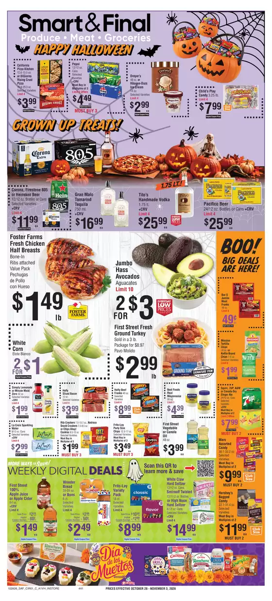 Smart & Final catalogue in Victorville CA | Current special promotions | 2026-10-28T00:00:00.000Z - 2026-10-29T00:00:00.000Z