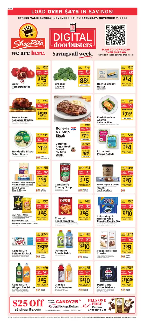 ShopRite catalogue in Wynnewood PA | Wide range of offers | 2026-10-29T00:00:00.000Z - 2026-11-07T00:00:00.000Z