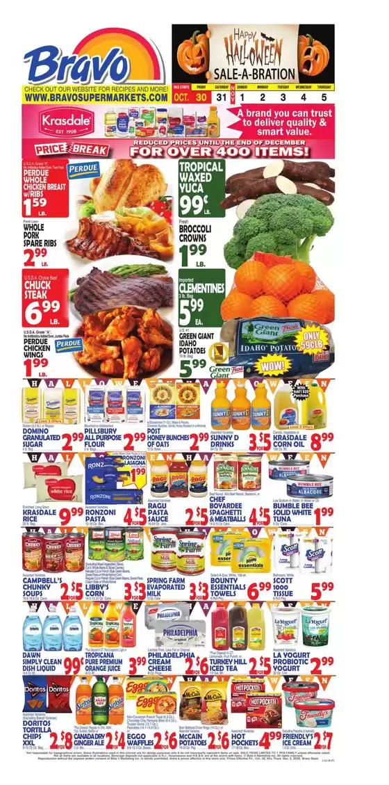 Bravo Supermarkets catalogue in Lancaster PA | Save now with our deals | 2026-10-30T00:00:00.000Z - 2026-11-05T00:00:00.000Z