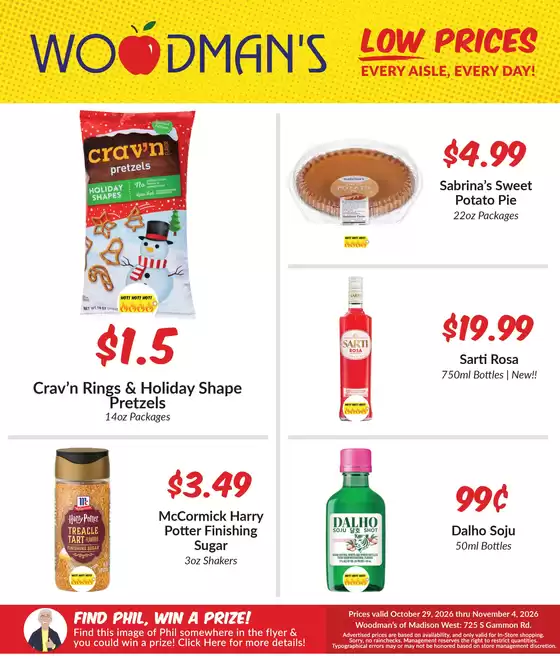 Woodman's catalogue | New offers to discover | 2026-10-29T00:00:00.000Z - 2026-11-04T00:00:00.000Z