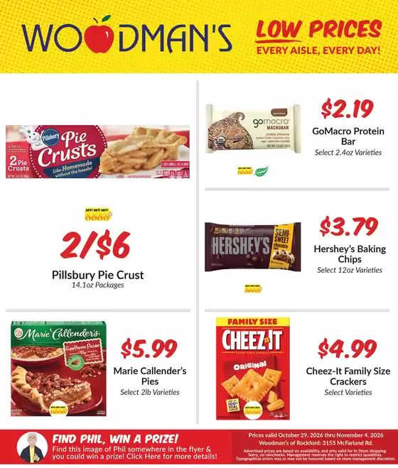 Woodman's catalogue | Our best deals for you | 2026-10-29T00:00:00.000Z - 2026-11-04T00:00:00.000Z