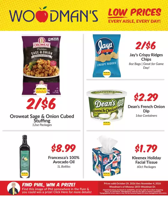 Woodman's catalogue | Woodman's weekly ad | 2026-10-29T00:00:00.000Z - 2026-11-04T00:00:00.000Z