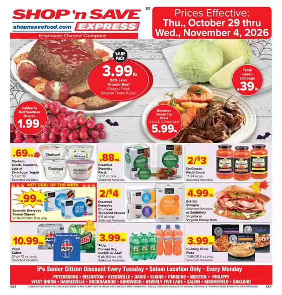 Shop 'n Save catalogue | Save now with our deals | 2026-10-29T00:00:00.000Z - 2026-11-04T00:00:00.000Z