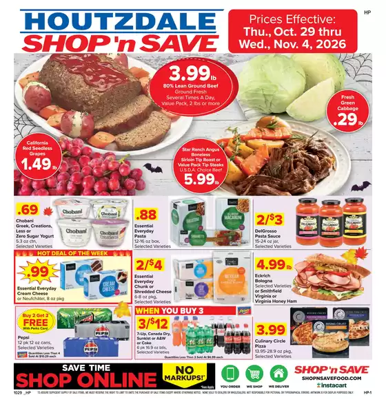 Shop 'n Save catalogue | Great offer for bargain hunters | 2026-10-29T00:00:00.000Z - 2026-11-04T00:00:00.000Z