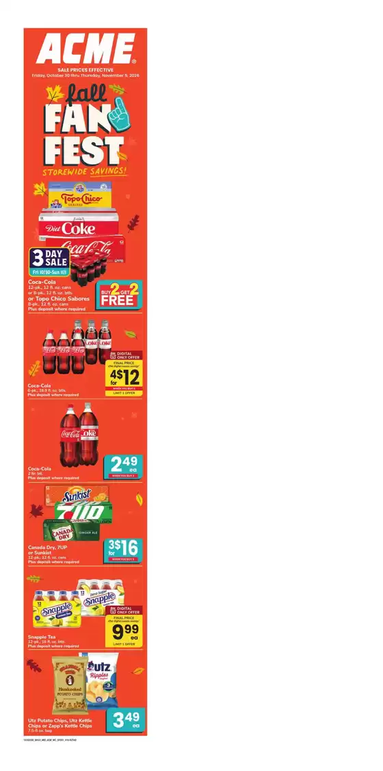 ACME catalogue in Howell NJ | Weekly Ad | 2026-10-30T00:00:00.000Z - 2026-11-05T00:00:00.000Z